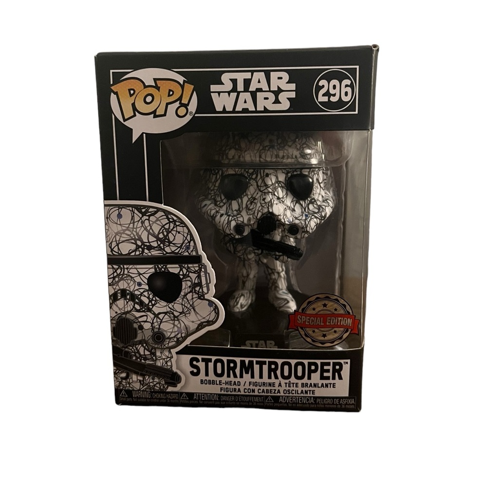 FUNKO POP Star Wars Stormtrooper Special Edition Futura #296